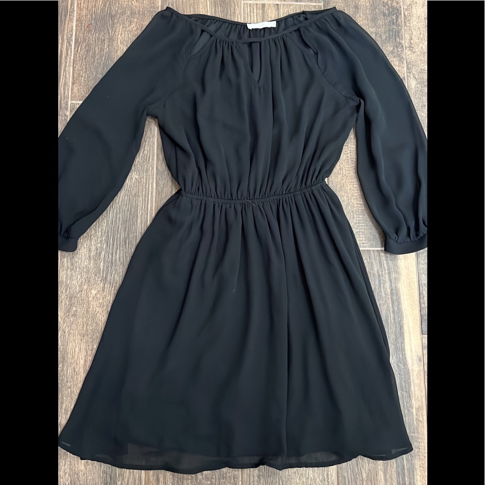 Women’s black cocktail dress, size small. Lush brand